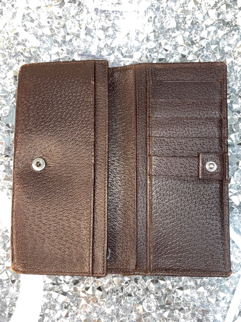 Gucci GG Canvas Continental Wallet - Picture 11 of 14
